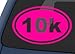 10K Running Oval Sticker - Pink 5