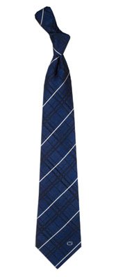 Amazon catalog value: 'Penn State Oxford Stripe Woven Silk Necktie