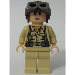 LEGO Indiana Jones - Minifigur seltener deutscher Soldat Nummer 5