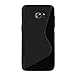 BONGEEK Galaxy S7 Edge Case, [Works with Samsung Galaxy S7 Edge Screen Protector] [Two Free Screen Protectors Included] Premium Slim Fit SoftGel Flexible TPU Case - Black