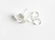 Earrings: flowers