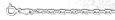 Sterling Silver 16 Inch X 3.0 mm Anchor Chain Necklace - O Ring Clasp