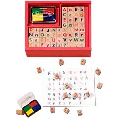 Melissa & Doug - Alphabet Stamp Set