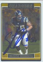 Shawne Merriman, San Diego Chargers, 2006 Topps Chrome Autographed Card