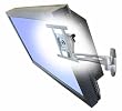 Neoflex HD Wall Mount Swing Arm, Silver