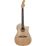 Fender Sonoran SCE Acoustic Electric Guitar, Rosewood Fingerboard, Natural (v2)