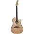 Fender Sonoran SCE Acoustic Electric Guitar, Rosewood Fingerboard, Natural (v2)