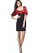 Studio M Dress, Elbow Sleeve Silk and Ponte Knit