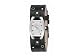 Fossil Ladies Trend, Black leather strap with stud details, black dial