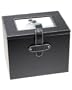leather photo album box
