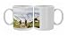 Hikers above Chamonix Valley, Rhone Alps, France, Europe Photo Mugs