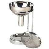 Wine Enthusiast Aerating Funnel with Removable Screen and Stand