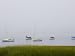 Annisquam Harbour in Fog, Gloucester, Cape Ann, Massachusetts, USA Photographic Poster Print by Walter Bibikow, 16x12