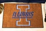 Illinois Fighting Illini 20x30 inch Starter Rugs/Floor Mats
