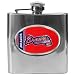 Atlanta Braves MLB 6oz Stainless Steel Flask