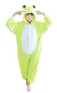 iNewbetter Sleepsuit Costume Cosplay Homewear Lounge Wear Kigurumi Onesie Pajamas Frog S