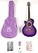 SX GRA1K LH CPP Purple Guitar Pack Left Handed w/Bag and Strap