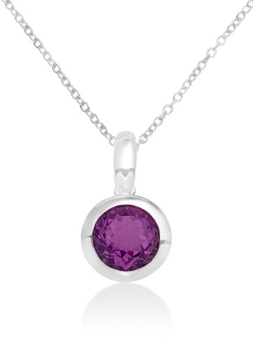 Miore Damen-Halskette 925 Sterling Silber mit Amethyst Anh&auml;nger MHS014N Preisvergleich