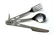 Ultra-Lightweight Titanium Steel Knife-Fork-Spoon