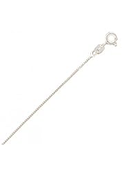 MMA Silver - 15 inch 012 Box Chain Necklace