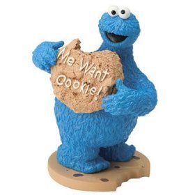 Cookie Monster Bobble Head Sesame Street