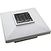 Solar Post Cap Deck Light 4x4 White Low Profile 4 SMD LEDs (2 Pack) PL251