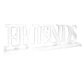 FRIENDS Decorative Word - White