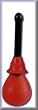 Vulcanite Anal Douche Rectal Syringe bulb type.