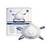 Hospeco HY9812: N95 Disposable Particulate Respirator with Valve