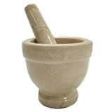 Cream Marble Mortar and Pestle - 3" Diameter