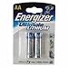 Energizer e2 Ultimate Lithium Battery AA Pack of 2 626263
