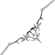 TRIBAL HEART No. 1 Crystalline Gem BACK Belly Chain