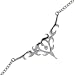 TRIBAL HEART No. 1 Crystalline Gem BACK Belly Chain
