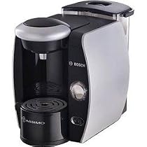 Bosch TAS4511UC Tassimo Single-Serve Coffee Brewer, Silk Silver