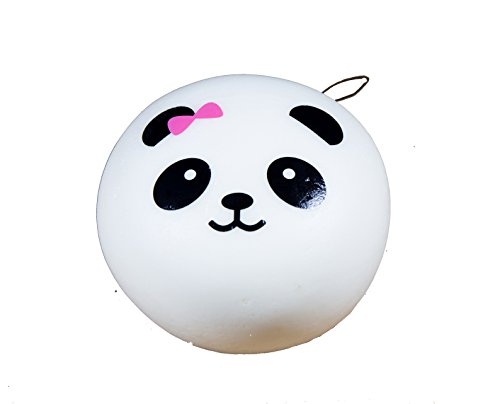 CharmsLOL Jumbo Panda Squishy Pink Bow