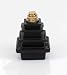 ICD Robert Welch Designer Square Cast Iron Kitchen Weights (Metric), Brass