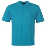 Dunlop Check Golf Polo Shirt Mens