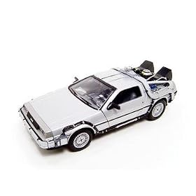 1:24 1982 DeLorean Back To The Future II Model Diecast Car