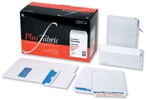 Plus Fabric Envelopes Pocket Press Seal 110gsm C5 White [Pack of 250]