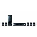 Samsung HT-D350 5.1 DVD-Heimkinosystem (330 Watt, 1080p Upscaling, USB, HDMI) perlschwarz