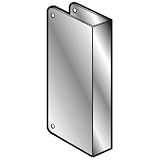 Buy MAG #40-PB Polished Brass Door Reinforcer Blank Channels w  Mounting Holes by MAG Security