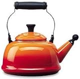  : Le Creuset Enamel-on-Steel 1-4/5-Quart Whistling Kettle, Dune