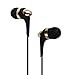 Francois et Mimi In-Ear 3.5mm Aux Hi-Fidelity Headphones Earbuds CH-08, Gold