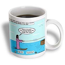Jesus - Water Skiing - 11oz Mug