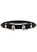 Wink Gal Women's Pu Leather Cowgirl Double Buckle Western Belt