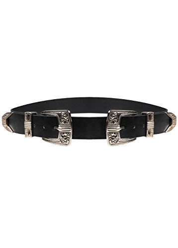 Wink Gal Women Fashion Vinage Strap Metal Pin Buckle Jeans Designer Belt Color Black One Size