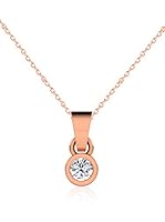 Friendly Diamonds Conjunto de cadena y colgante FDP6244R Oro Rosa