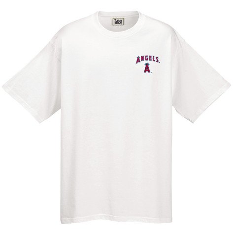 Men's Los Angeles Angels 'Logo Remix' S/S White Tee