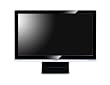 Benq E2200HD 54,6 cm (21,5 Zoll) WSXGA+ 16:9 Widescreen TFT-Monitor HDMI, DVI, VGA (Kontrast dyn. 10000:1, 2ms Reaktionszeit) silber-schwarz / schwarz