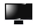 Benq E2200HD 54,6 cm (21,5 Zoll) WSXGA+ 16:9 Widescreen TFT-Monitor HDMI, DVI, VGA (Kontrast dyn. 10000:1, 2ms Reaktionszeit) silber-schwarz / schwarz